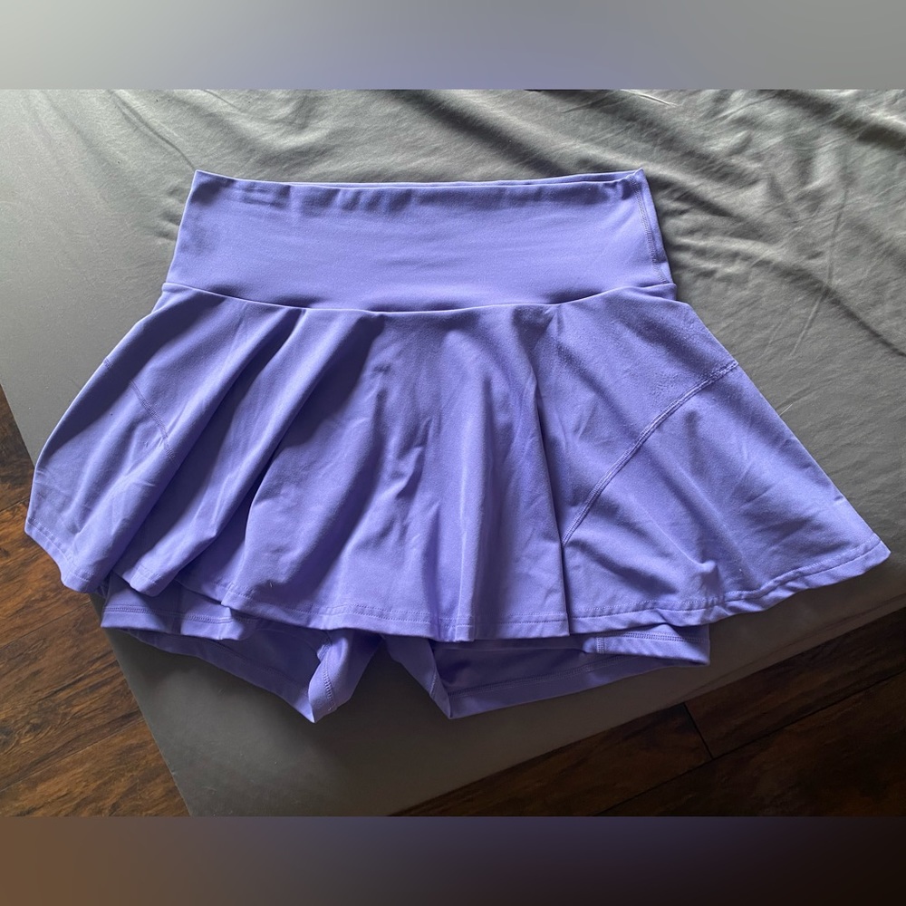 Popflex Active Twirl Skort with Pockets in Lavender | Blogilates by Cassey Ho